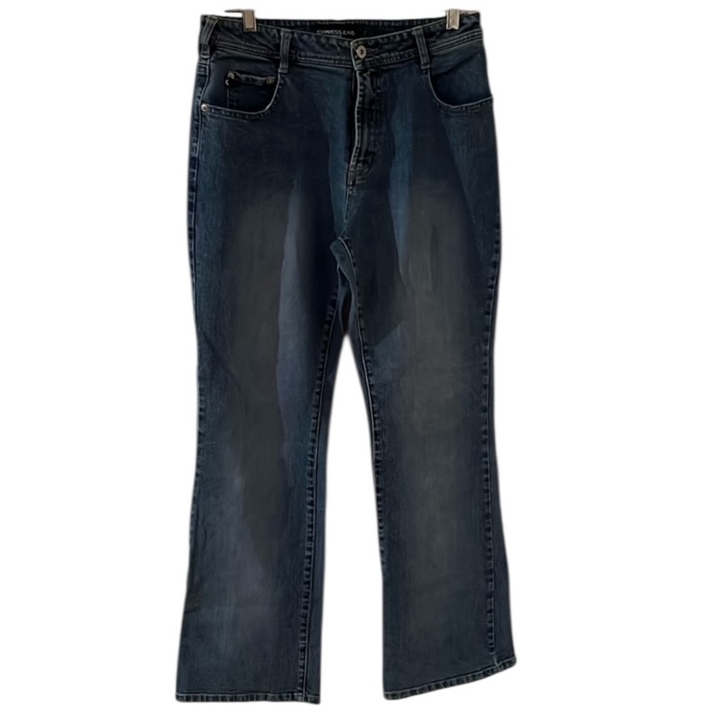 Express size 11/12 vintage stretch flare mid rise THE PERFECT classic jean
